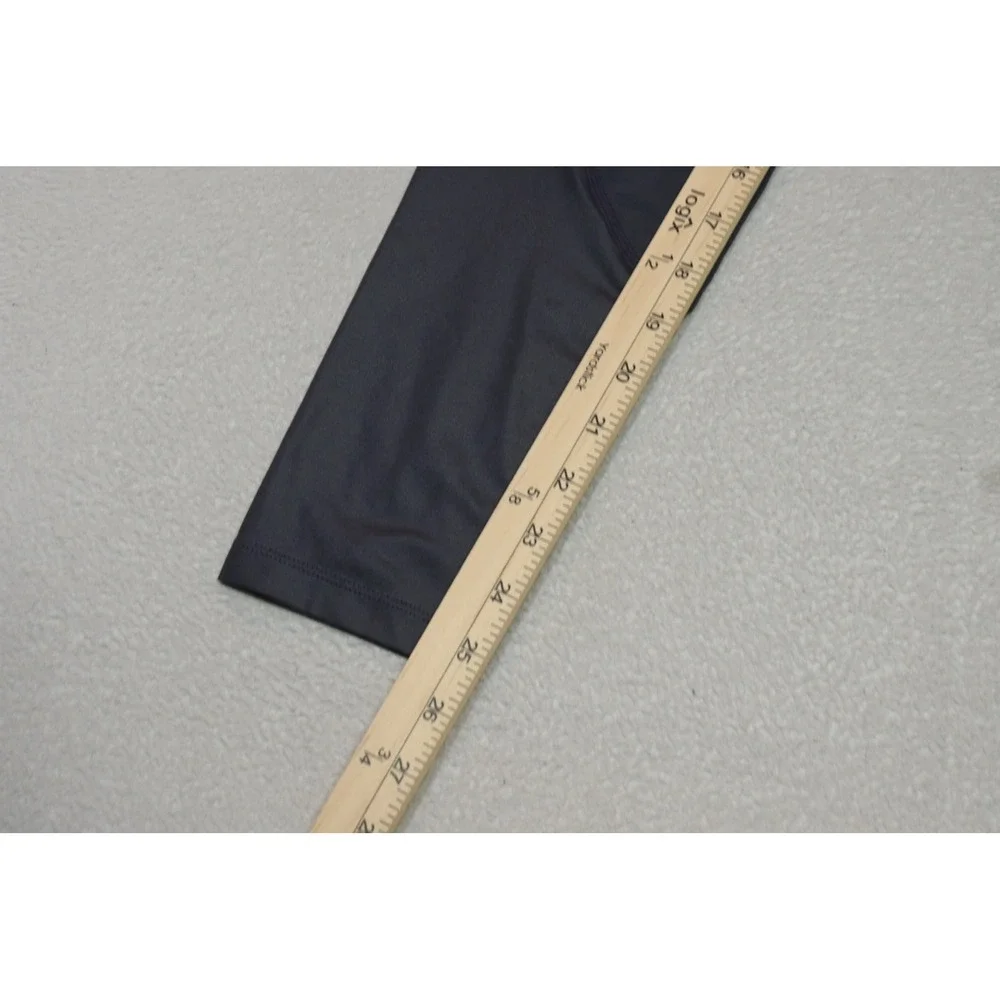 Nike Dri-FIT Leggings Womens Medium Gray Drawstring Pockets Athletic Excellent‎